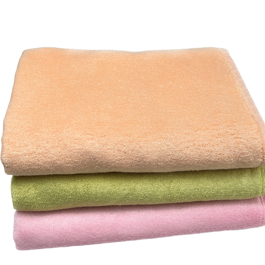 Sensitive skin towels Invigor's Therapeutic with 360° Motion Bamboo Viscose Non Abrasive Wascloths And Double Sided Hand Towel Set 16x24 Bamboo Viscose 11x11   16X24 Singles